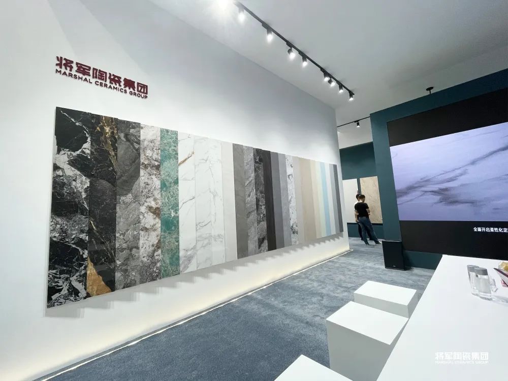 焕发石界新生态，将军陶瓷集团展馆精彩闪耀厦门国际石材展！(图8)